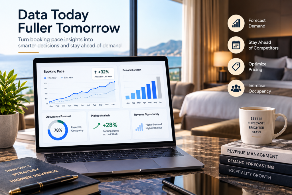 Hotel booking pace demand forecasting